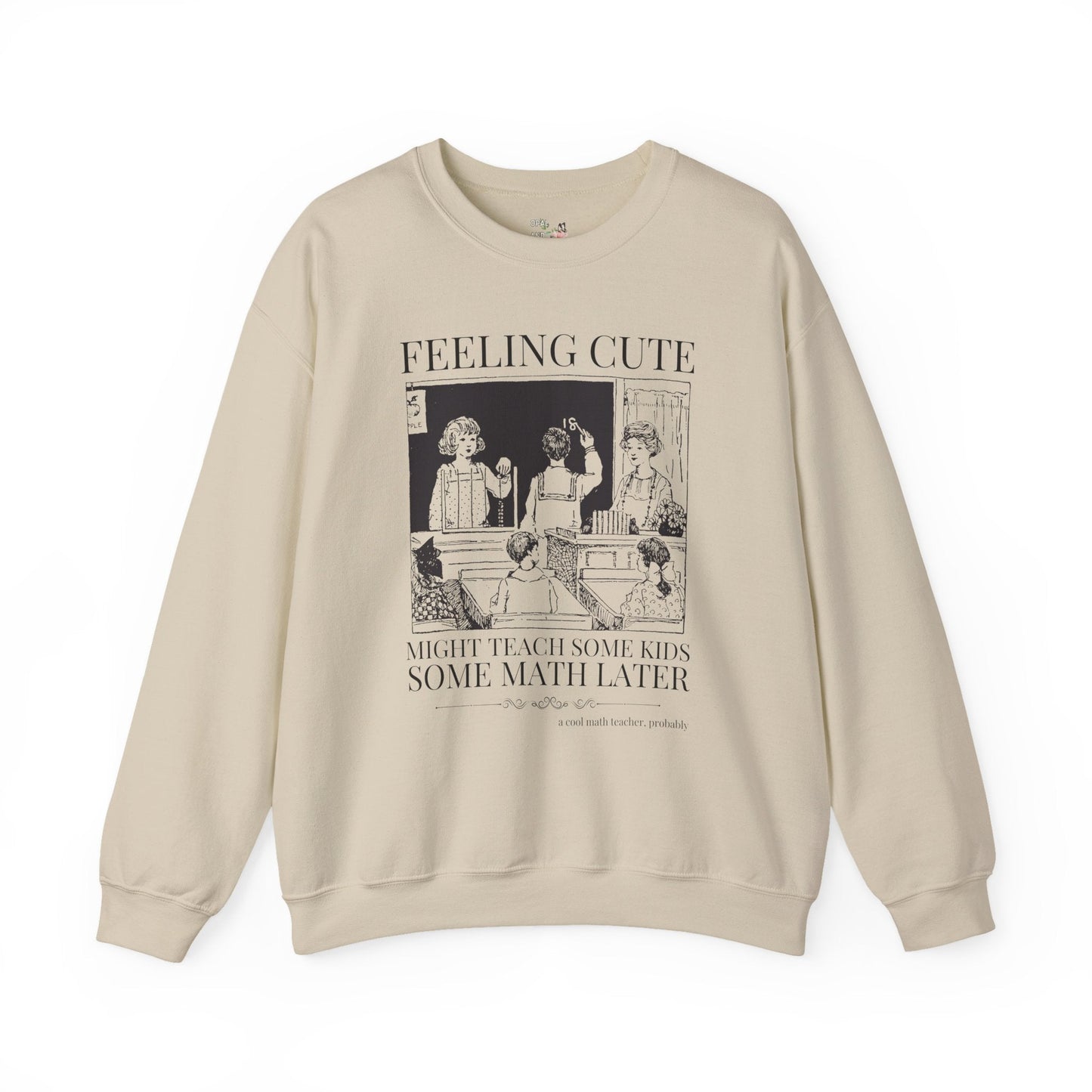 Retro Math Teacher Sweatshirt