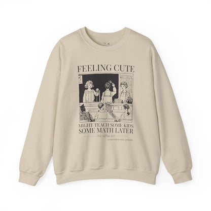 Retro Math Teacher Sweatshirt