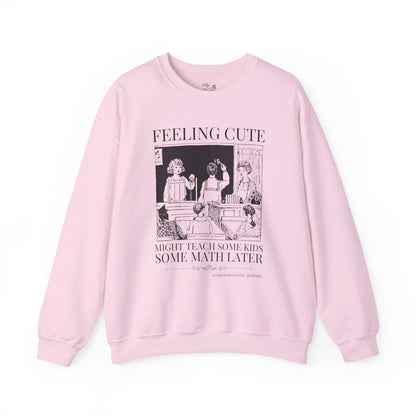 Retro Math Teacher Sweatshirt