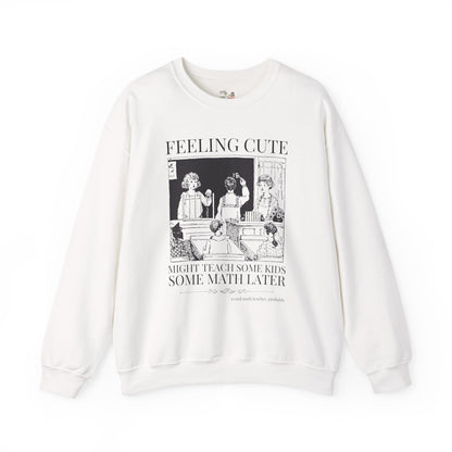 Retro Math Teacher Sweatshirt