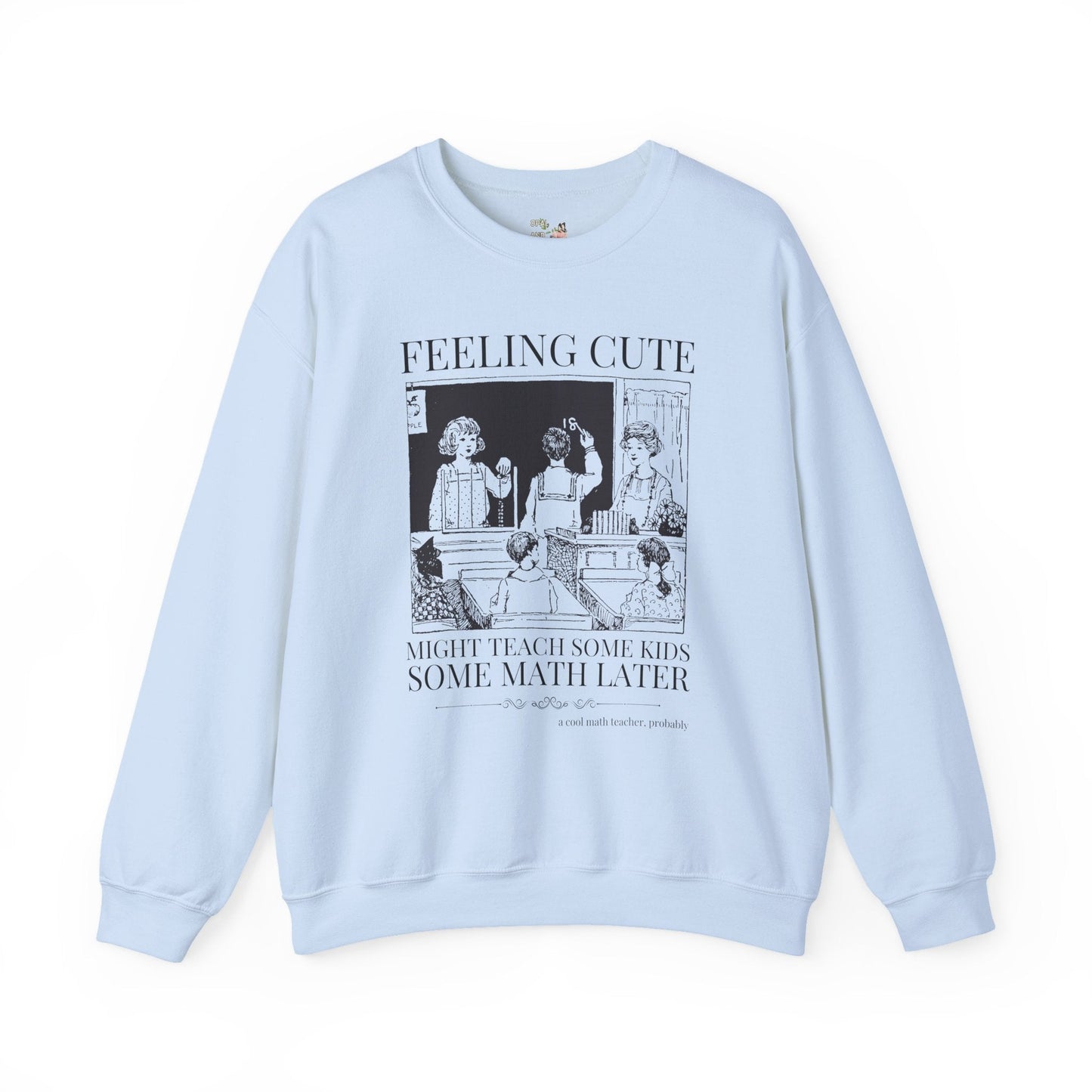 Retro Math Teacher Sweatshirt