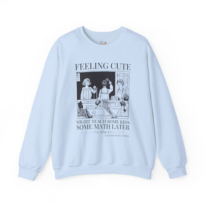 Retro Math Teacher Sweatshirt