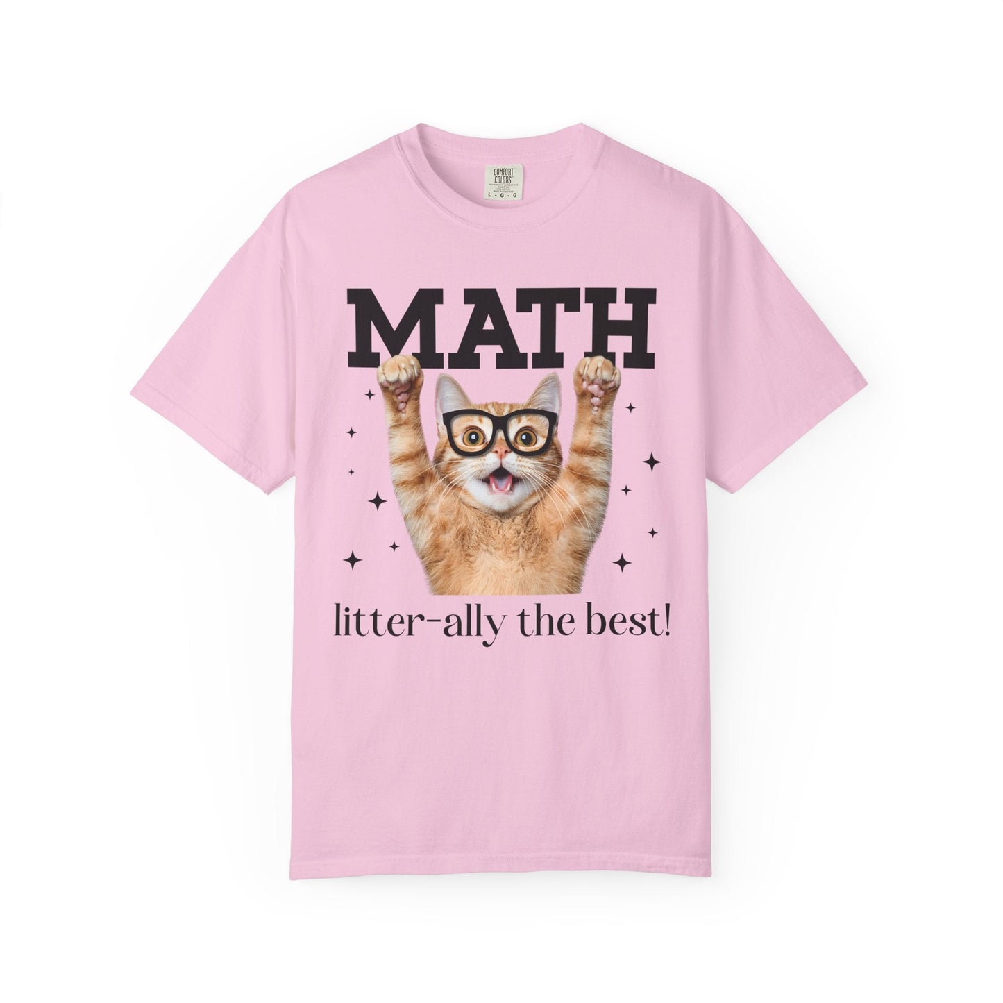 Math Teacher Cat Shirt