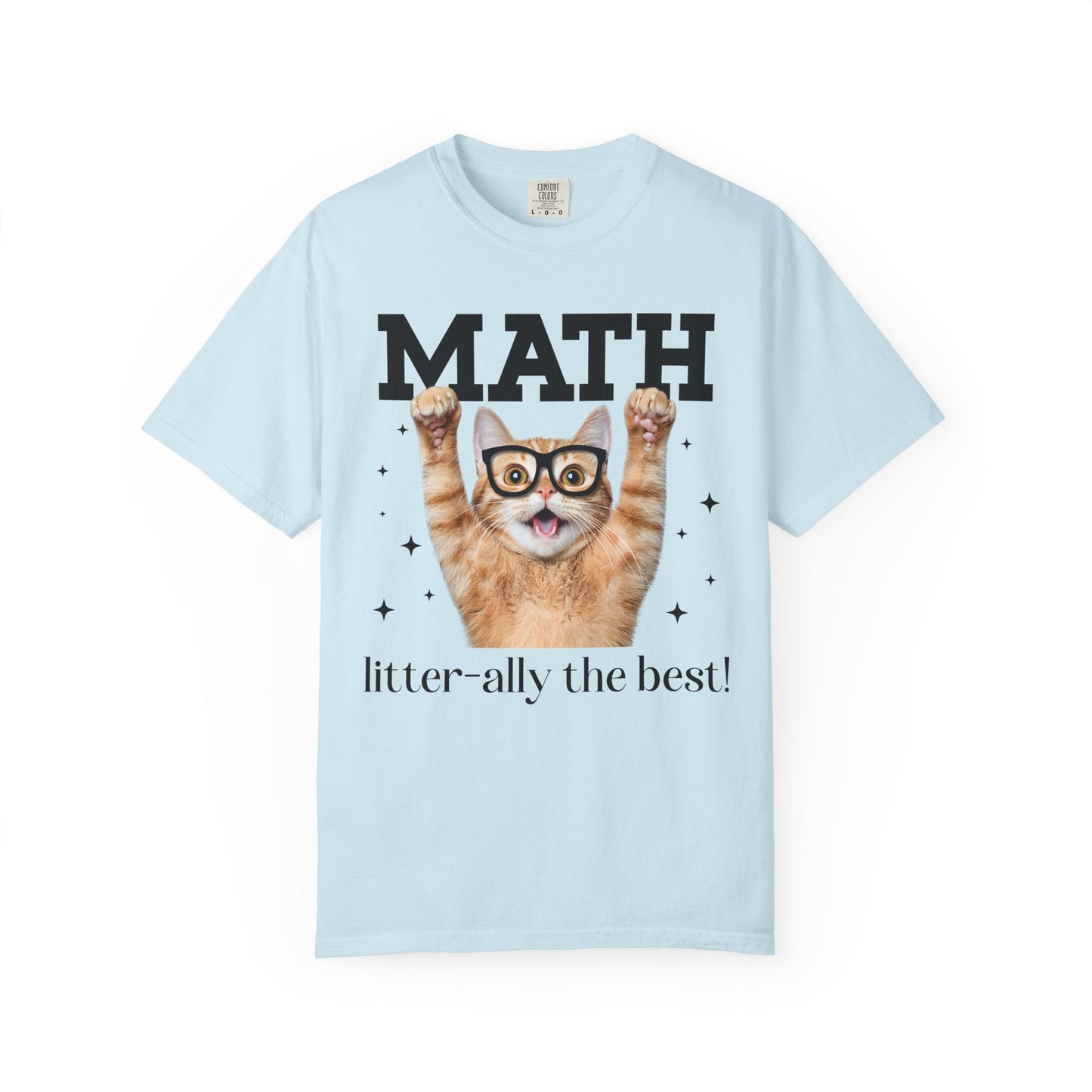 Math Teacher Cat Shirt