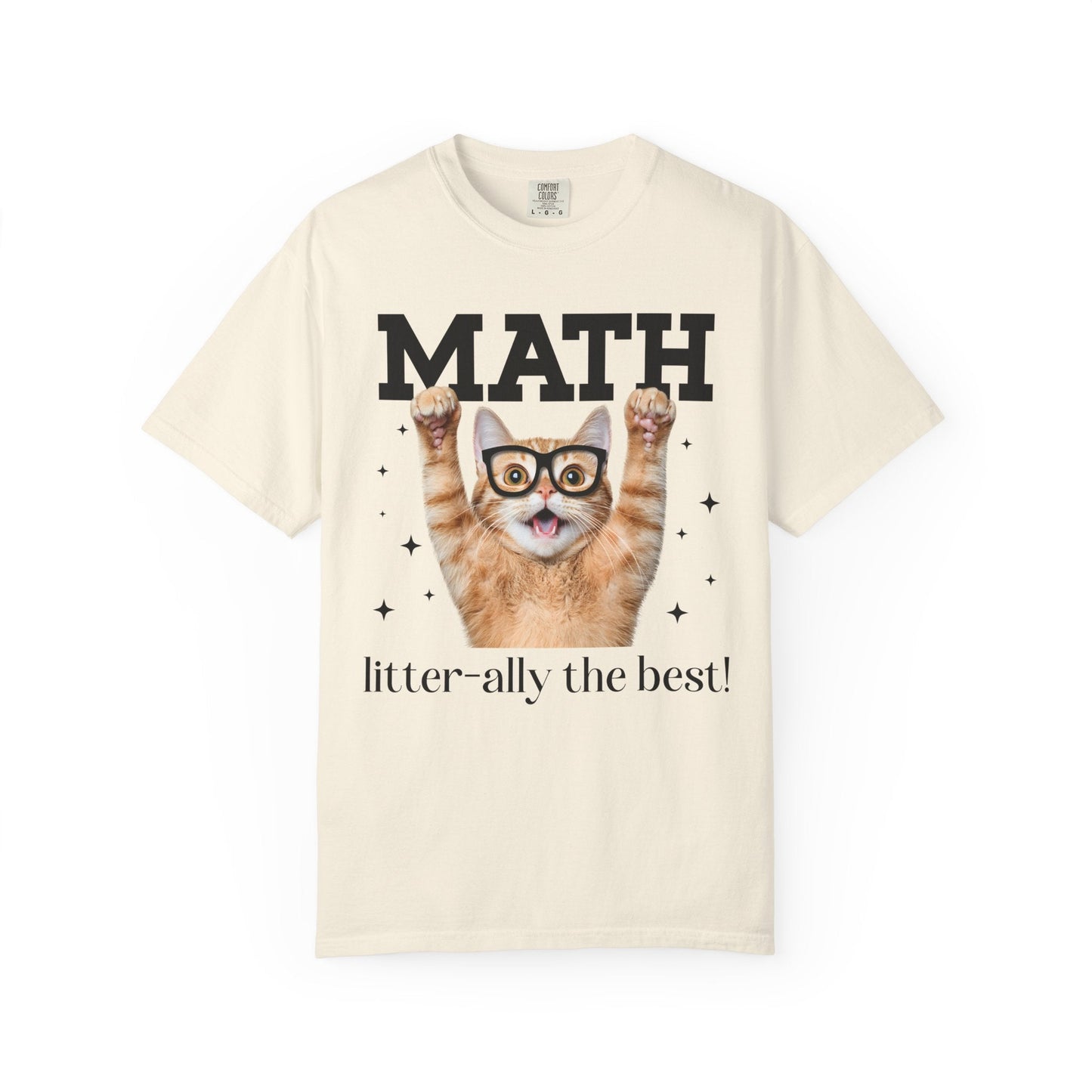 Math Teacher Cat Shirt