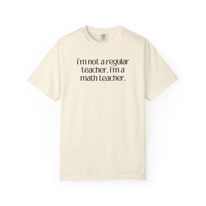 I'm a Math Teacher Tee Shirt