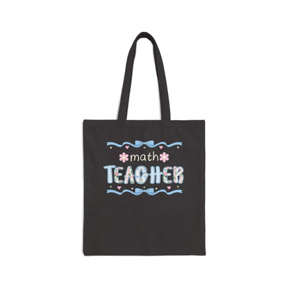 Math Teacher Tote Bag