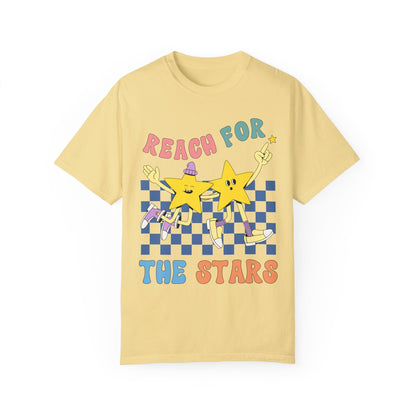 Maximalist Retro Shirt with Groovy Stars