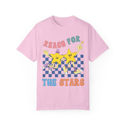 Maximalist Retro Shirt with Groovy Stars
