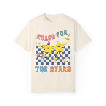 Maximalist Retro Shirt with Groovy Stars
