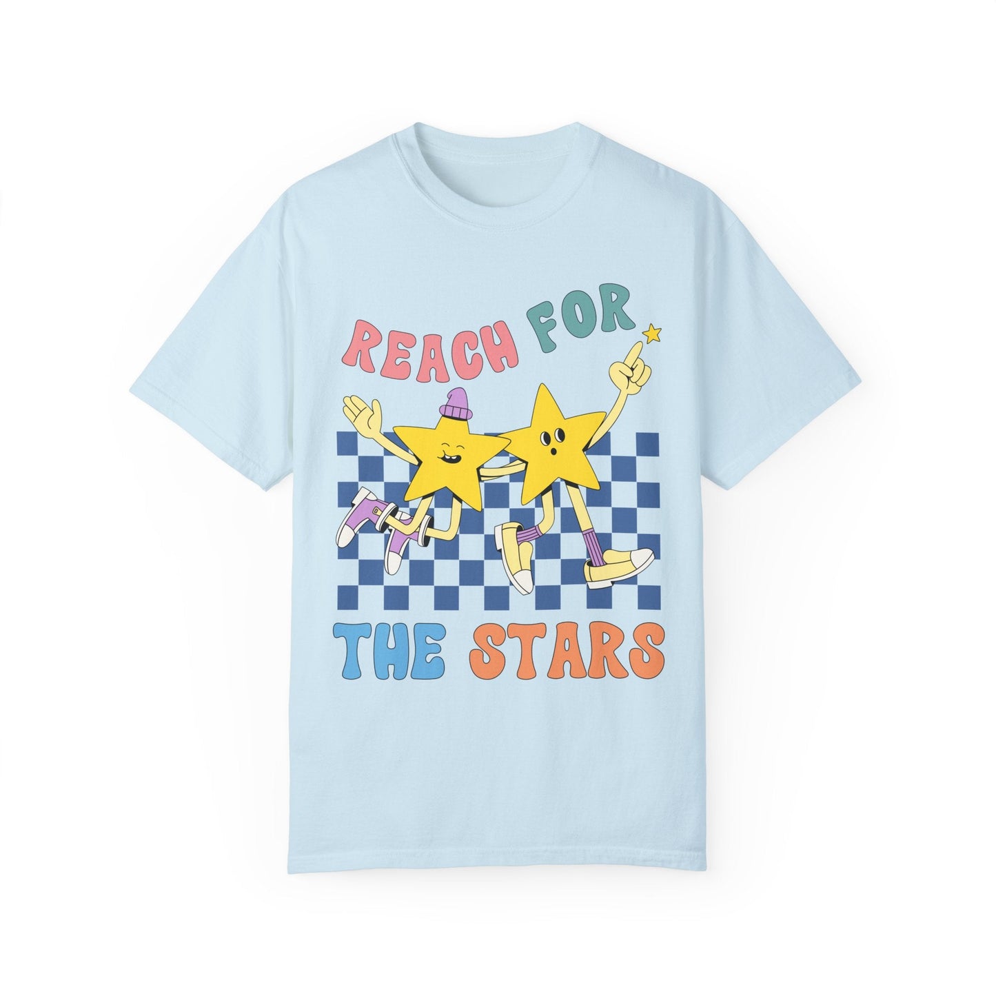 Maximalist Retro Shirt with Groovy Stars