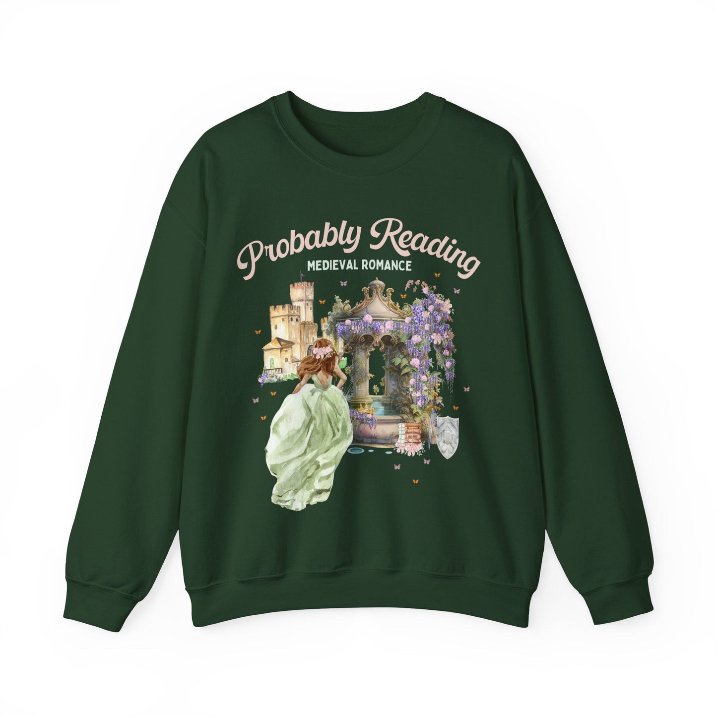 Medieval Romance Reader Sweatshirt