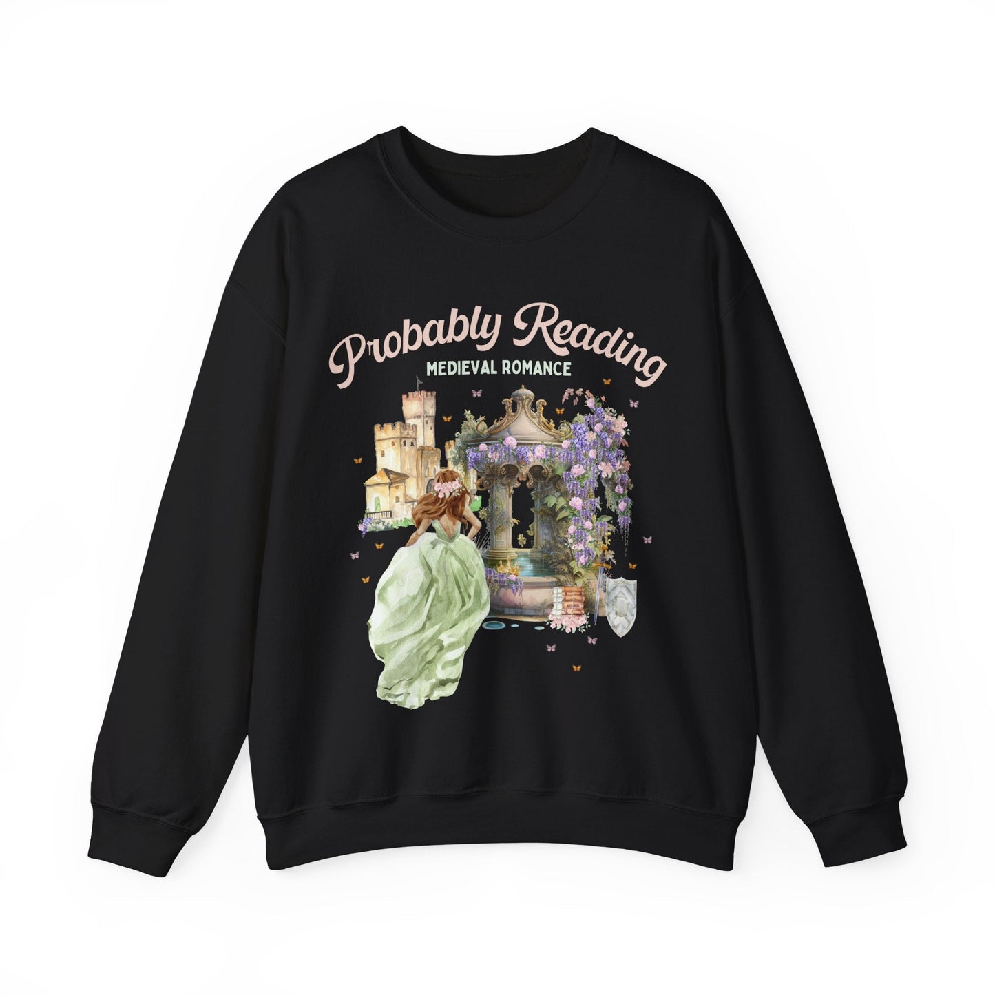 Medieval Romance Reader Sweatshirt