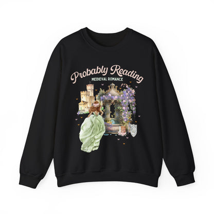 Medieval Romance Reader Sweatshirt