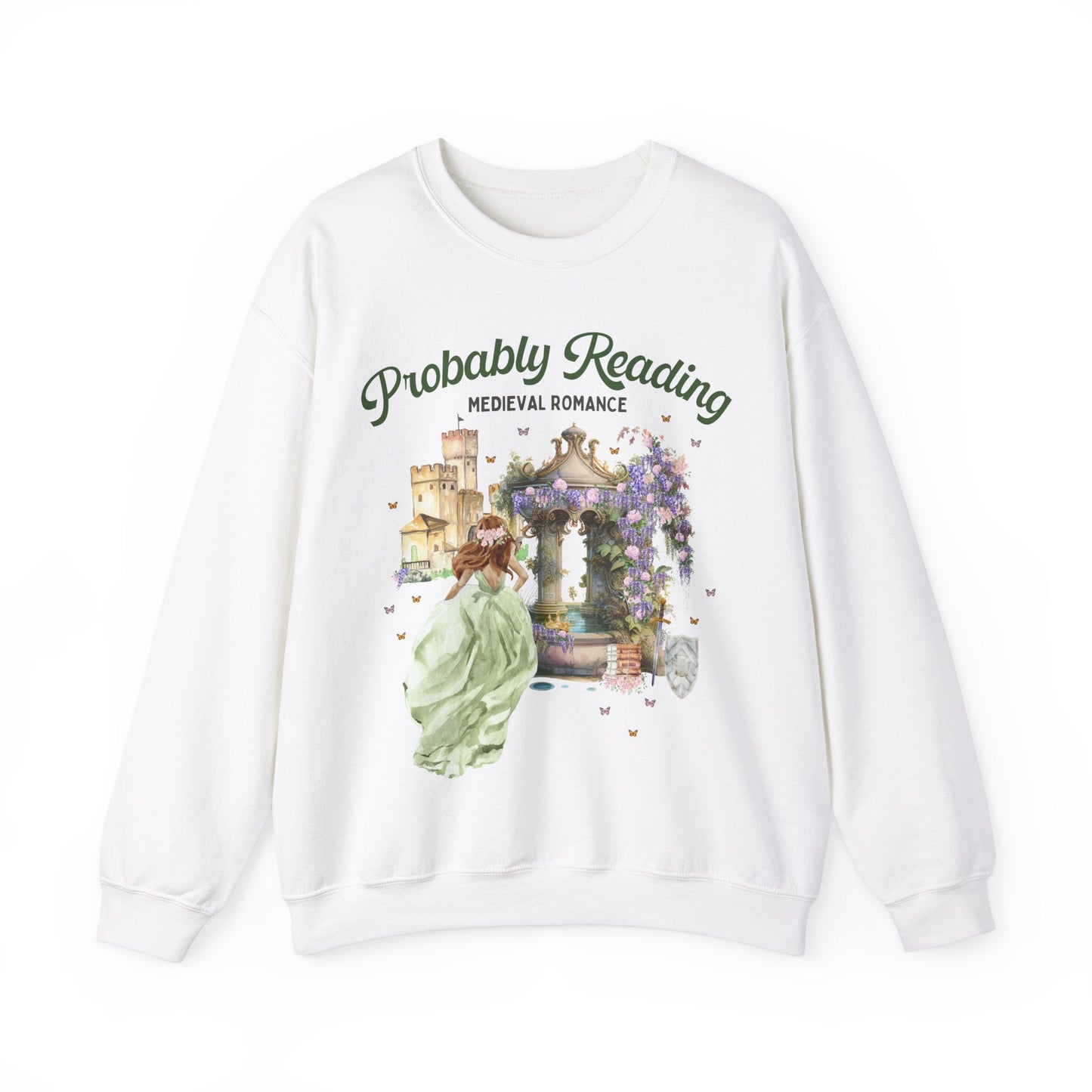 Medieval Romance Reader Sweatshirt