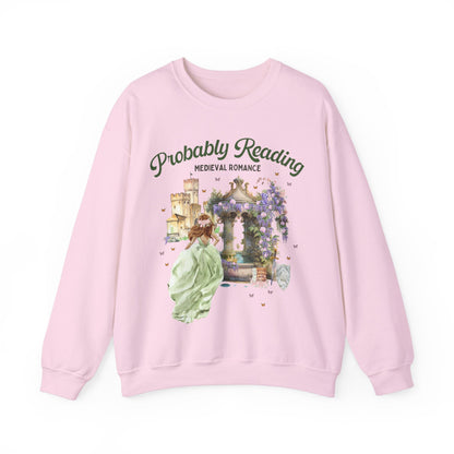 Medieval Romance Reader Sweatshirt