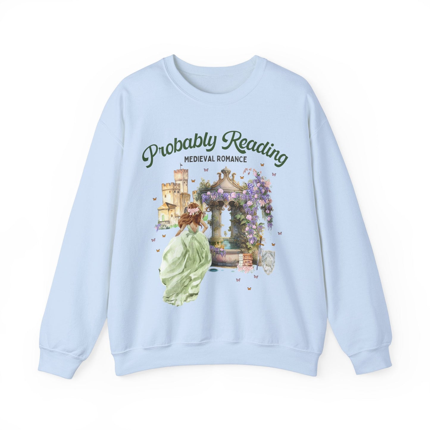 Medieval Romance Reader Sweatshirt