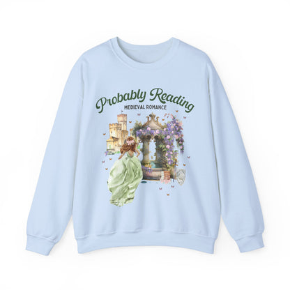 Medieval Romance Reader Sweatshirt