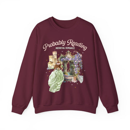 Medieval Romance Reader Sweatshirt