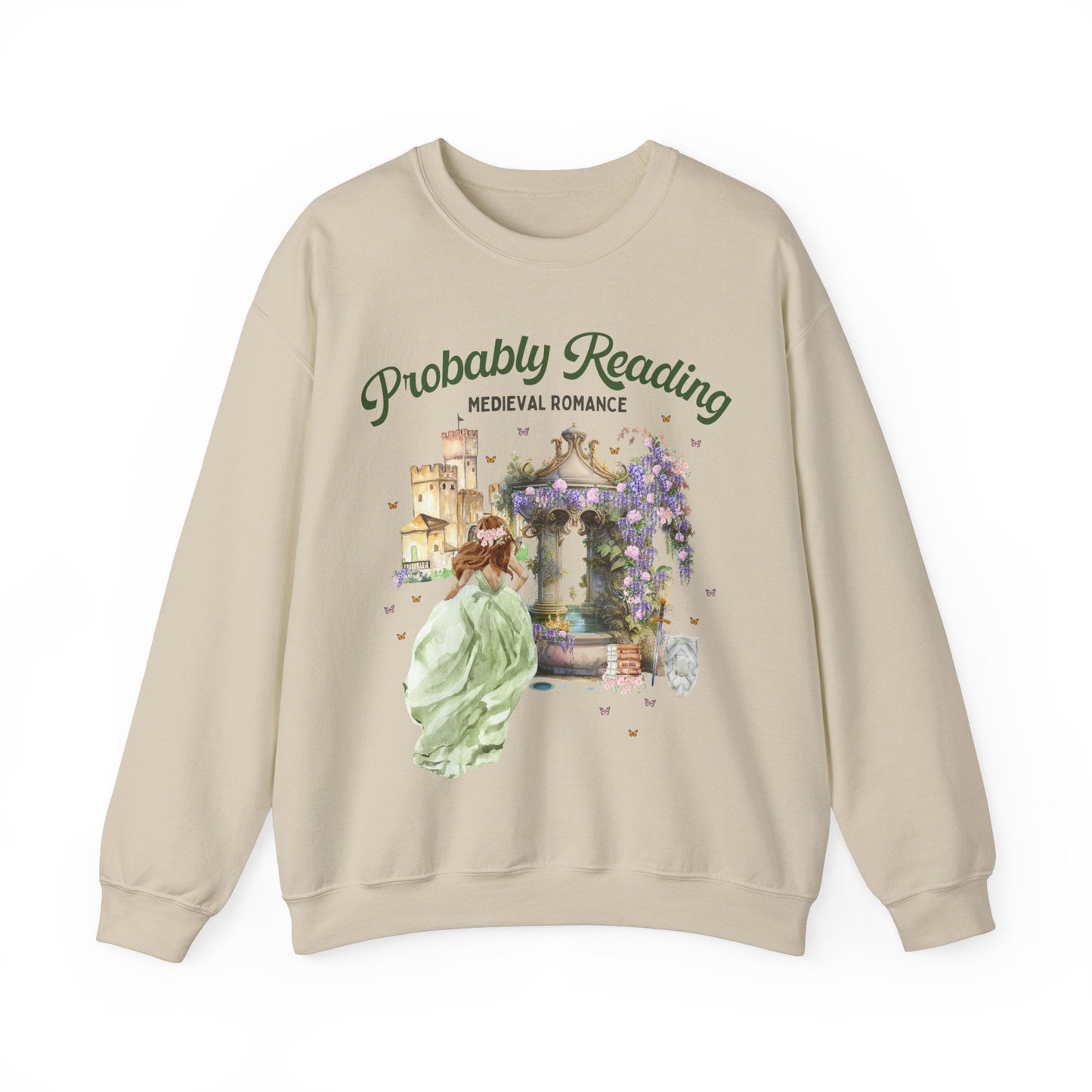 Medieval Romance Reader Sweatshirt