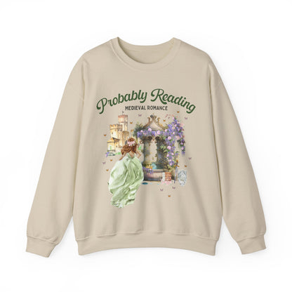 Medieval Romance Reader Sweatshirt
