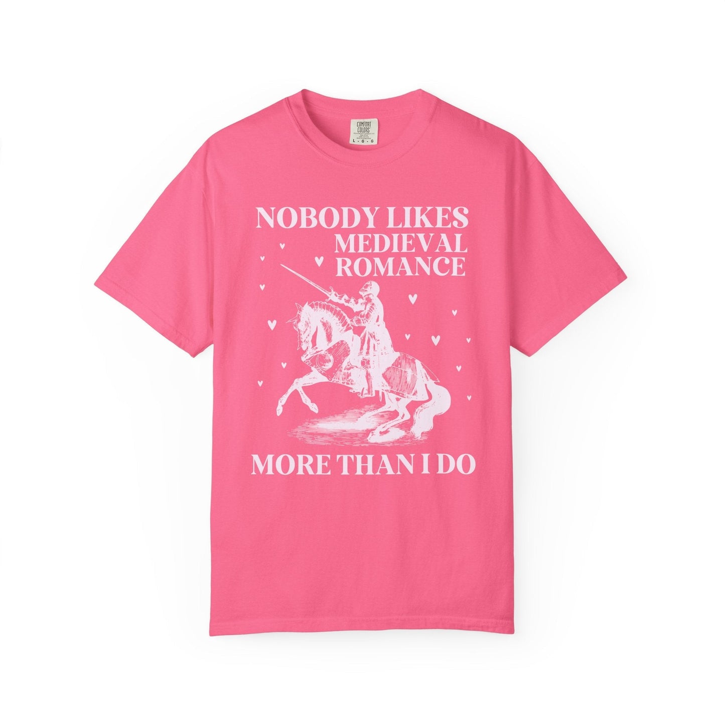 Medieval Romance Reader Tee Shirt