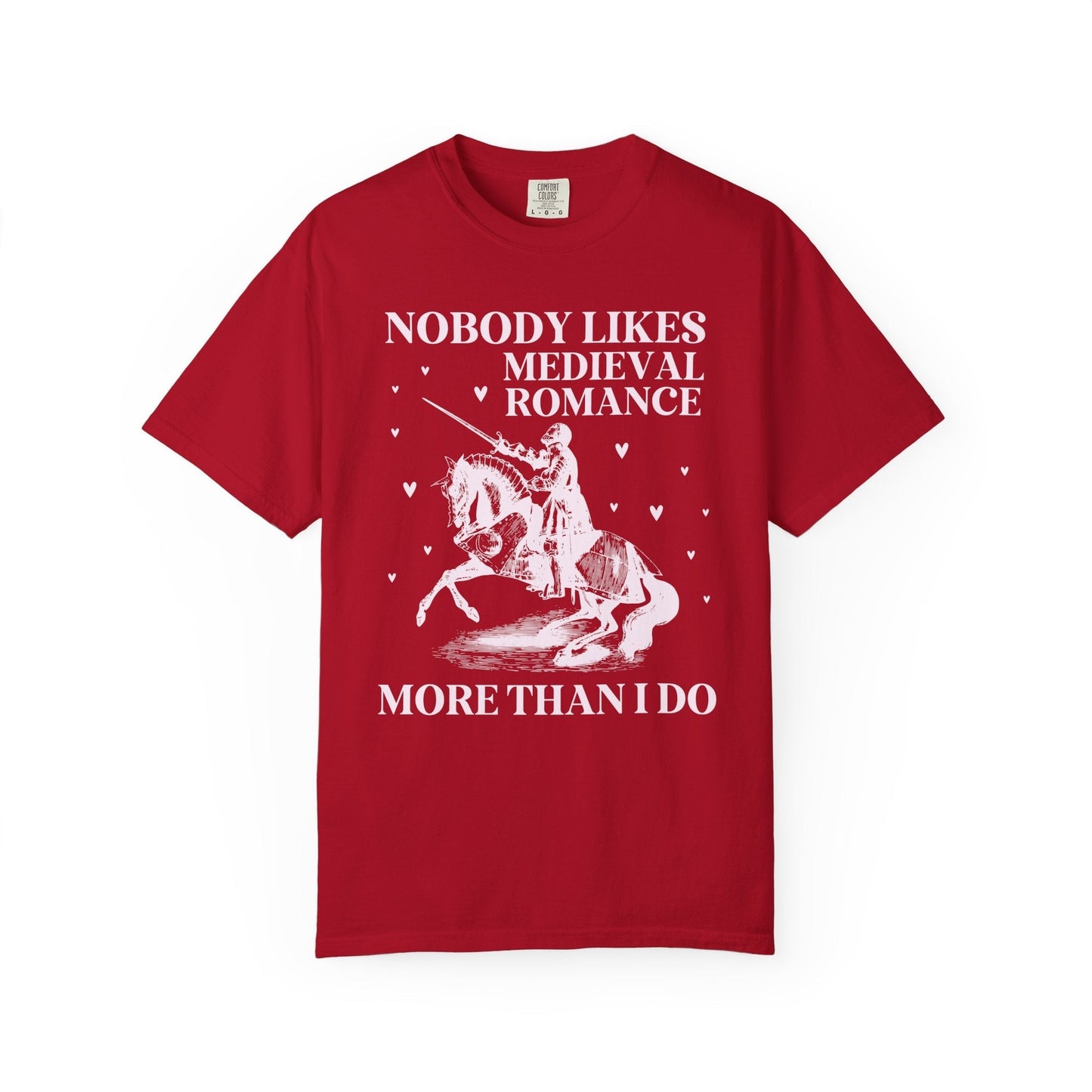 Medieval Romance Reader Tee Shirt