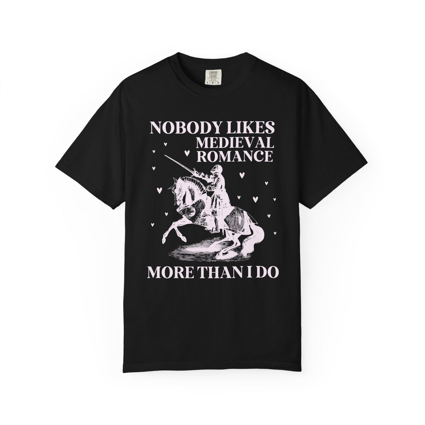 Medieval Romance Reader Tee Shirt