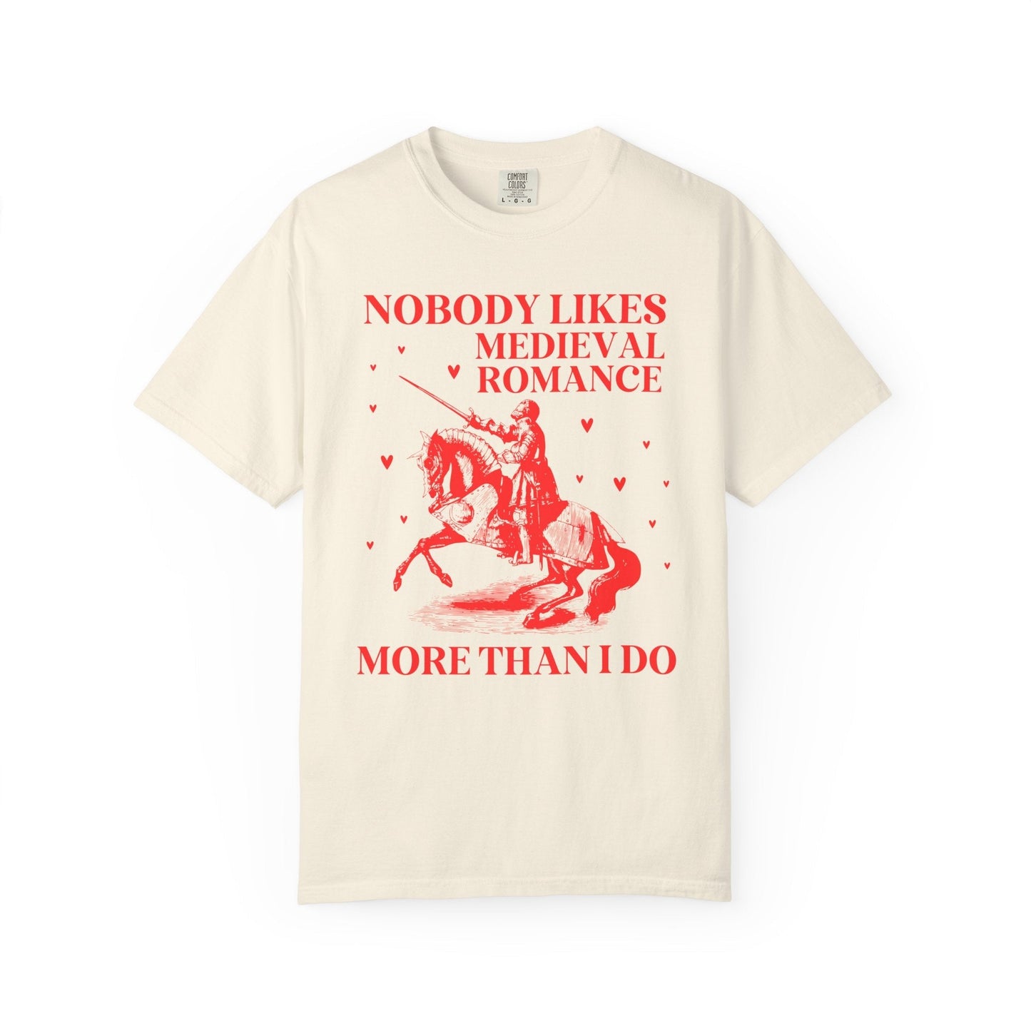 Medieval Romance Reader Tee Shirt