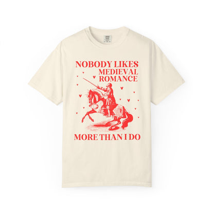 Medieval Romance Reader Tee Shirt
