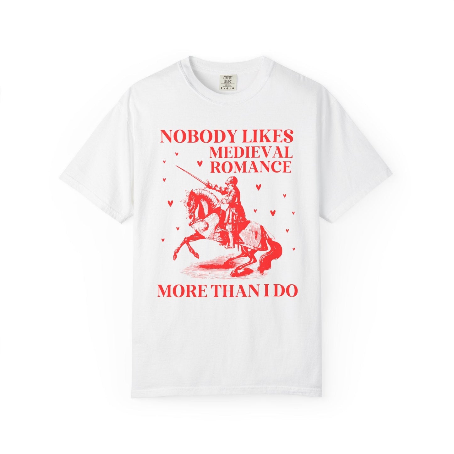Medieval Romance Reader Tee Shirt