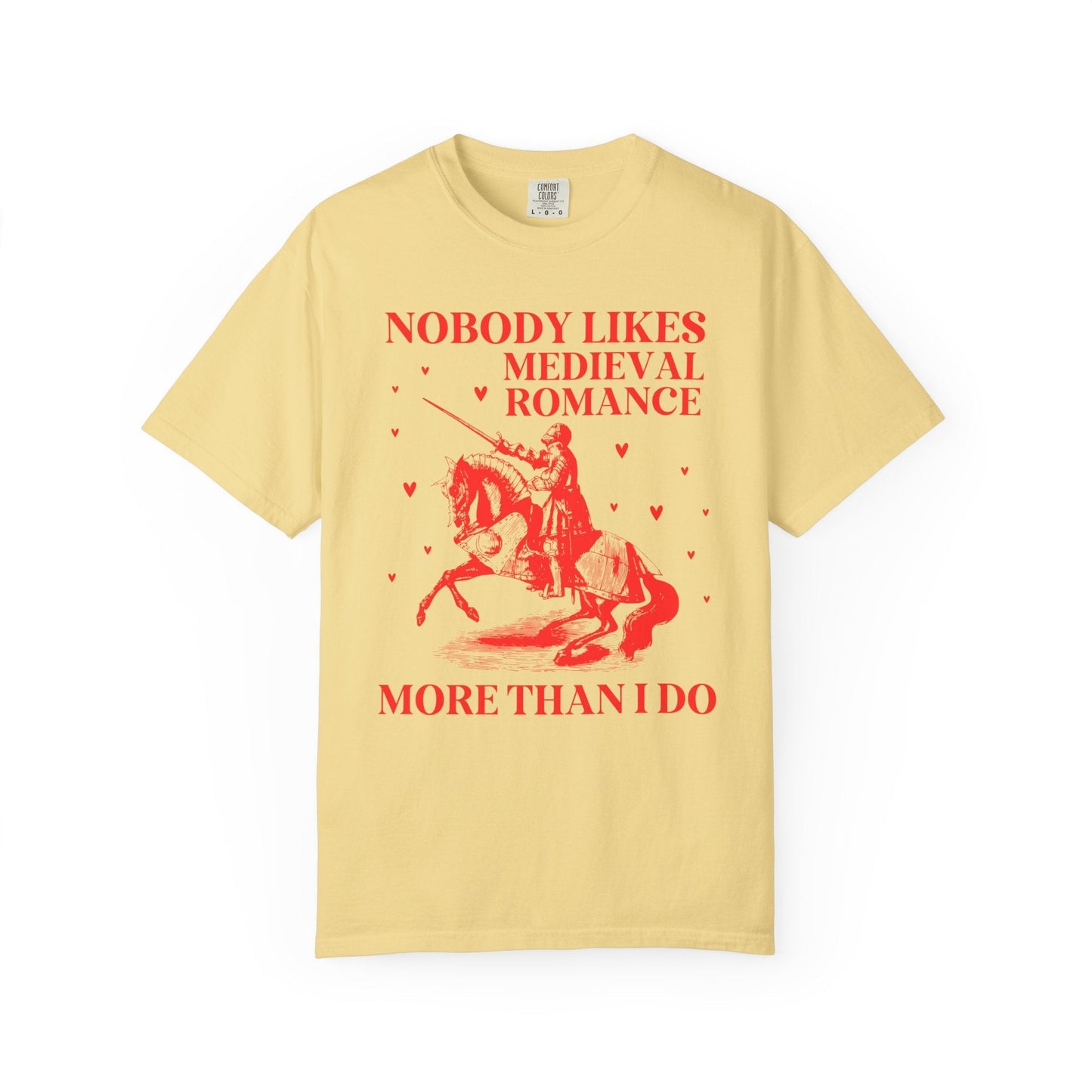 Medieval Romance Reader Tee Shirt