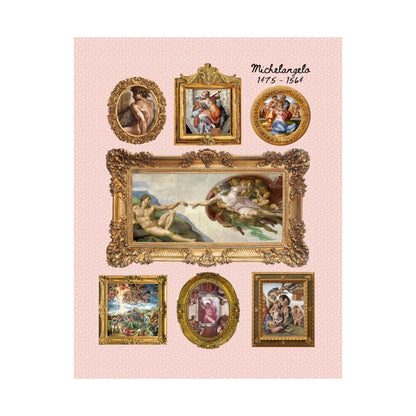 Michelangelo Art History Poster