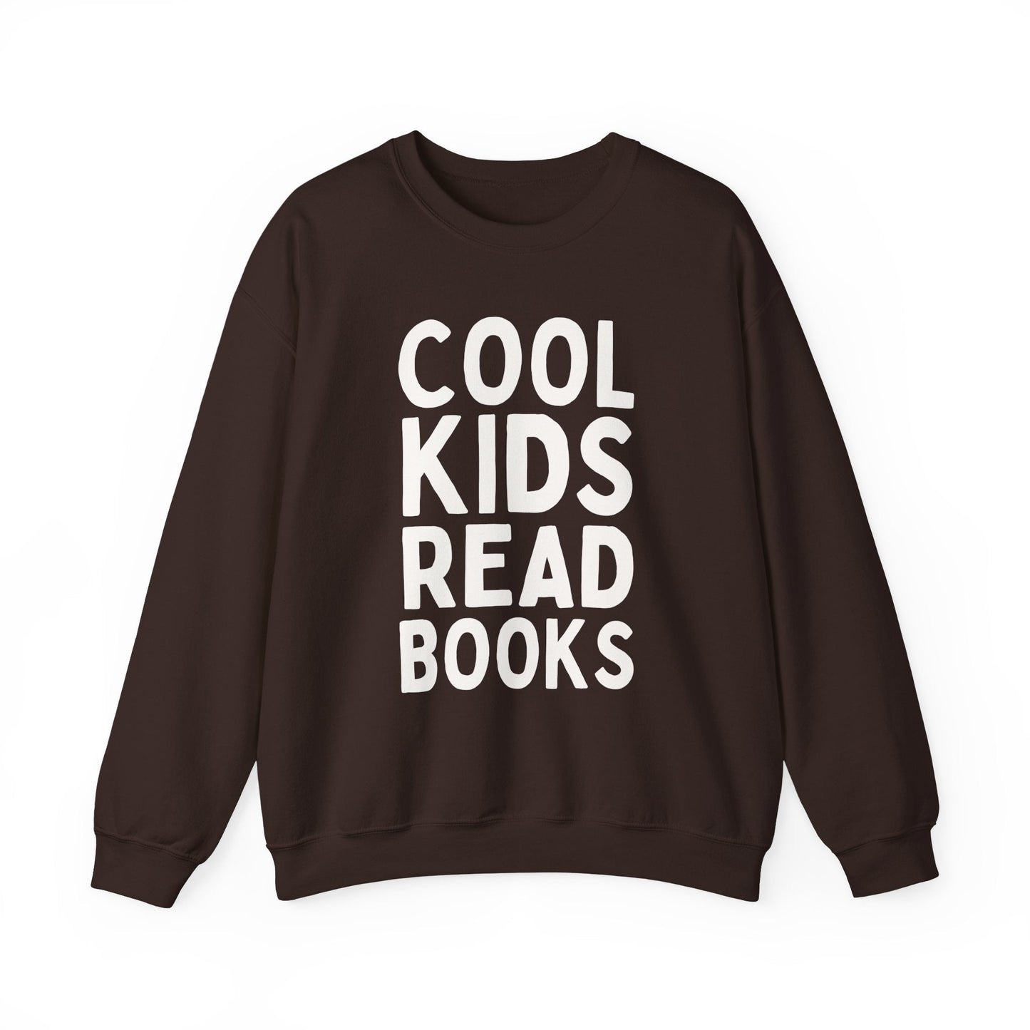 Minimalist Cool Kids Read Books Sweatshirt