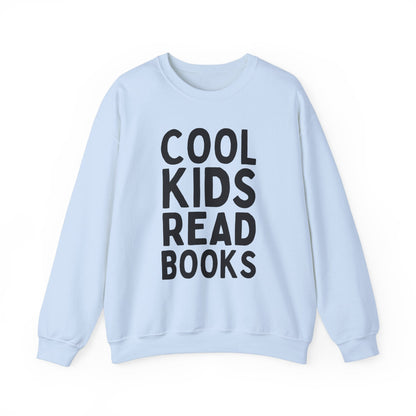 Minimalist Cool Kids Read Books Sweatshirt