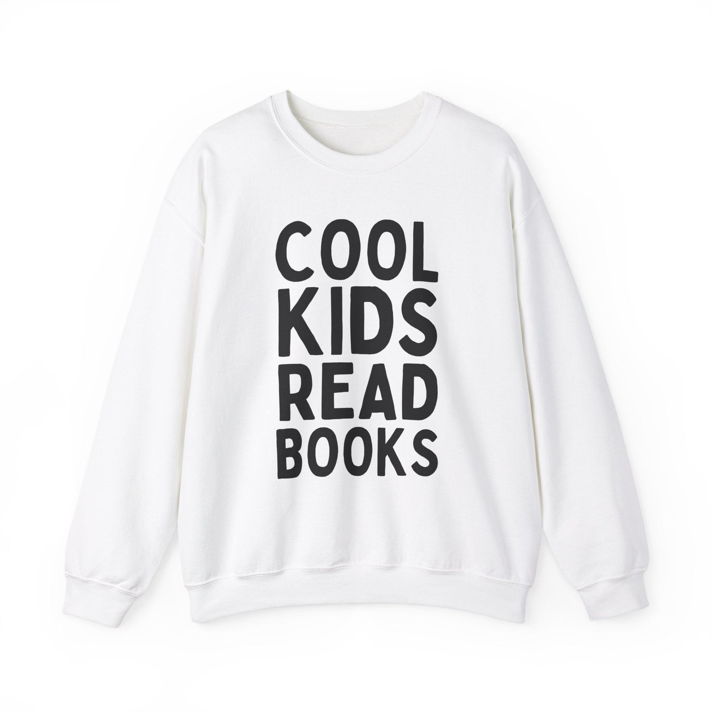 Minimalist Cool Kids Read Books Sweatshirt