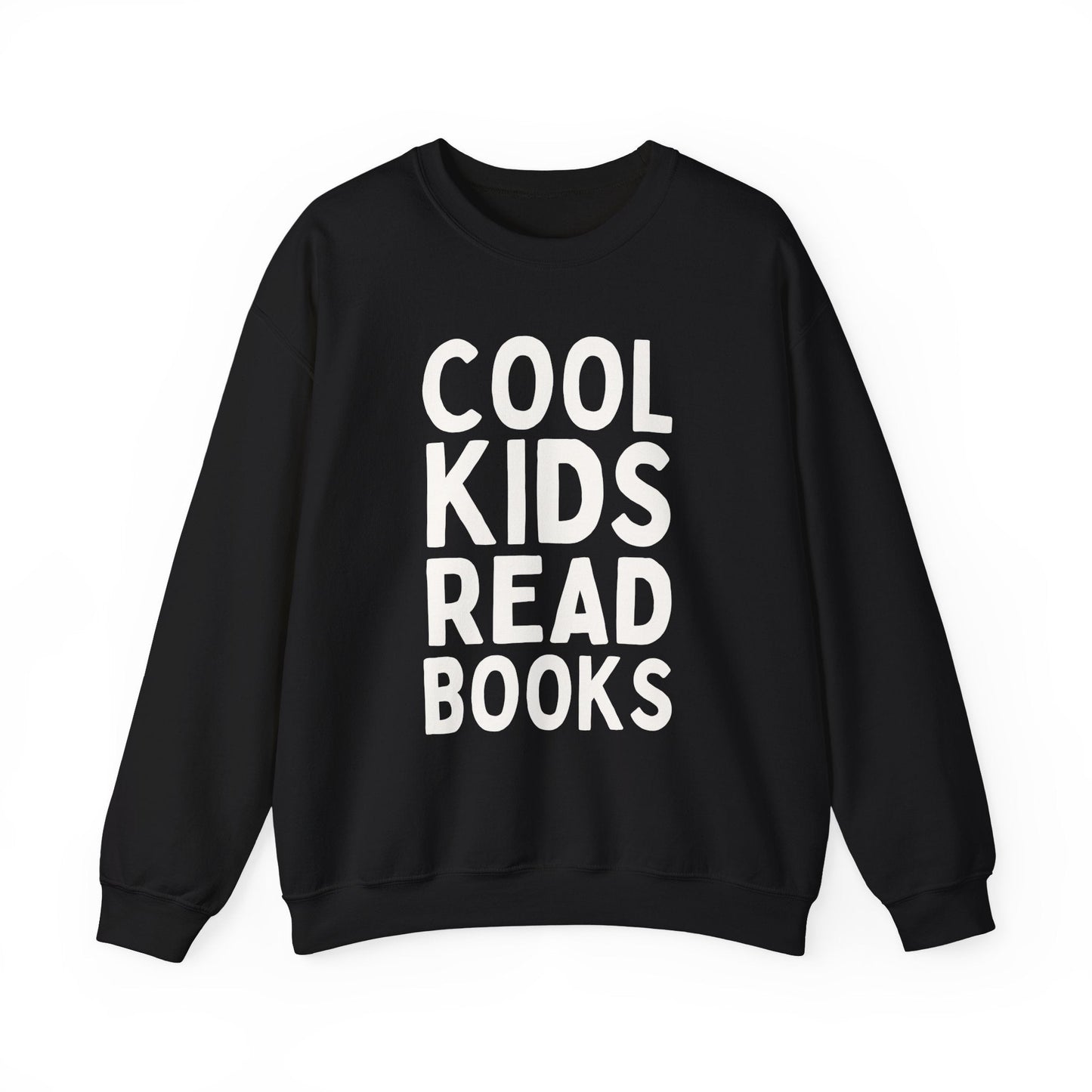 Minimalist Cool Kids Read Books Sweatshirt