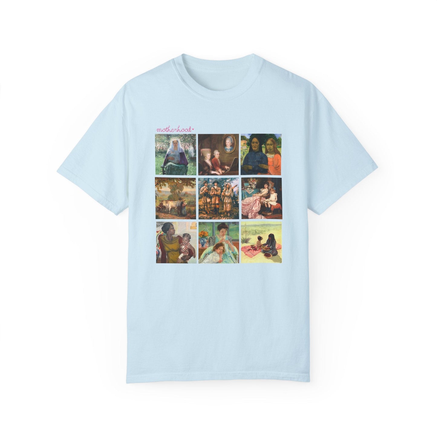 Motherhood Art History Tee Shirt