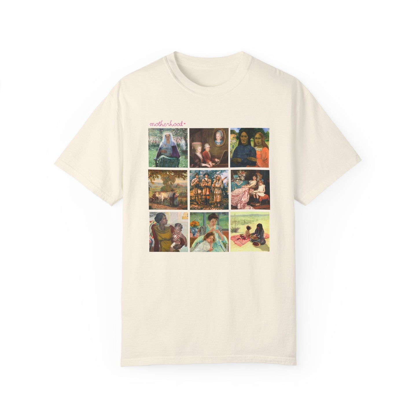 Motherhood Art History Tee Shirt
