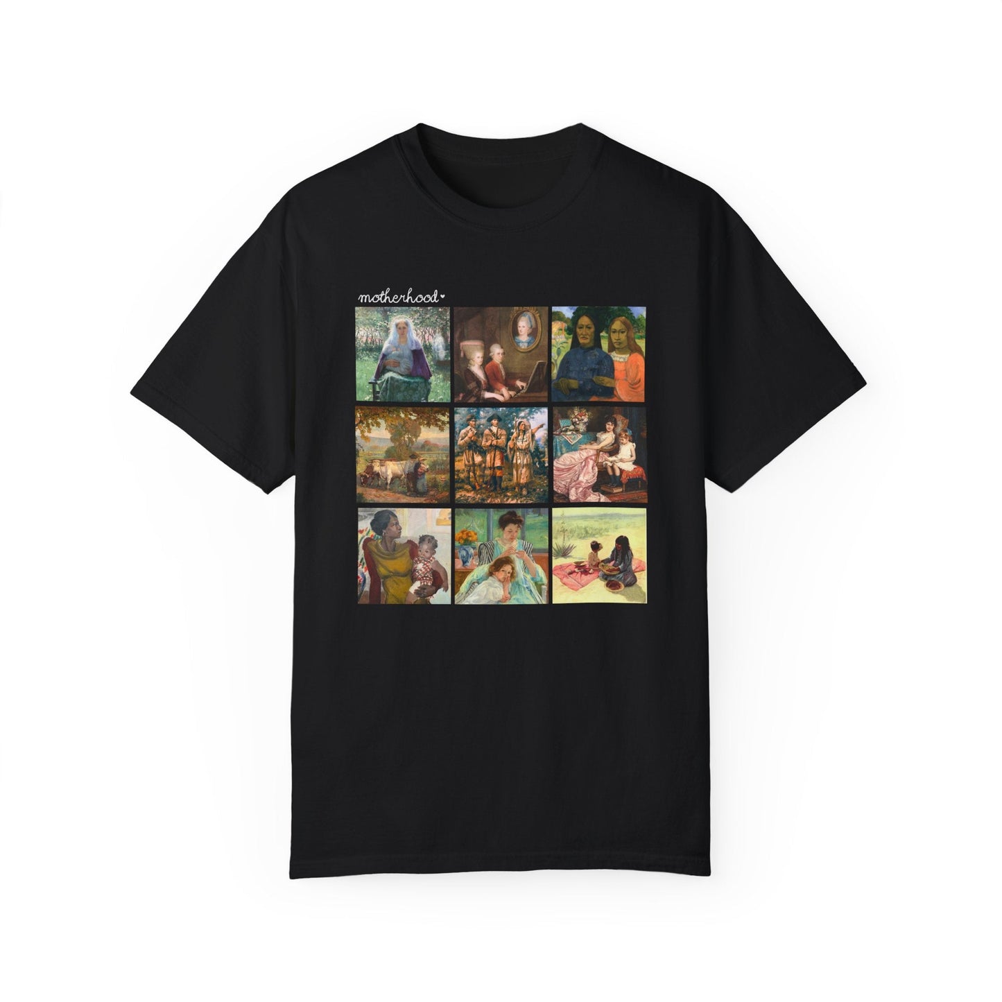 Motherhood Art History Tee Shirt