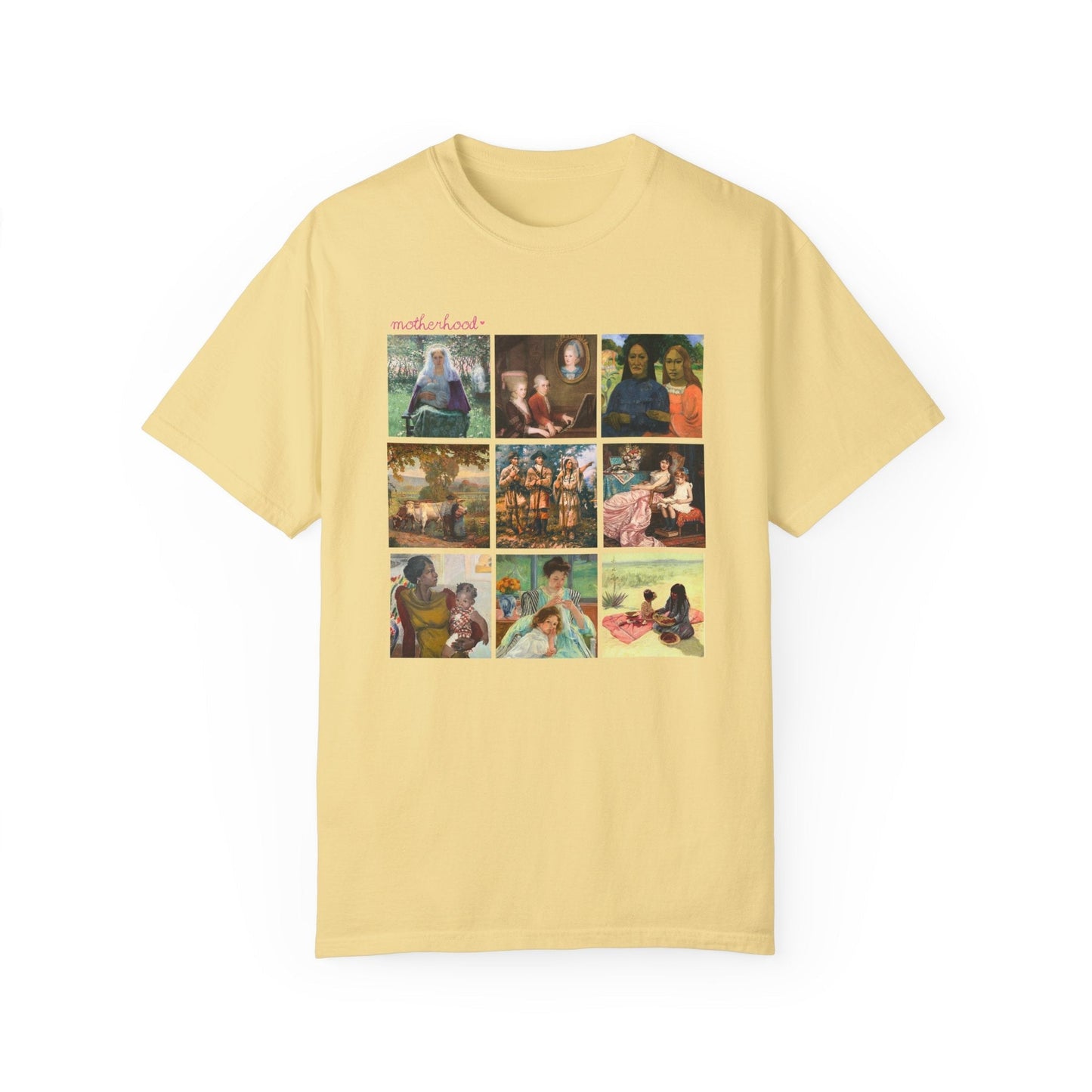 Motherhood Art History Tee Shirt
