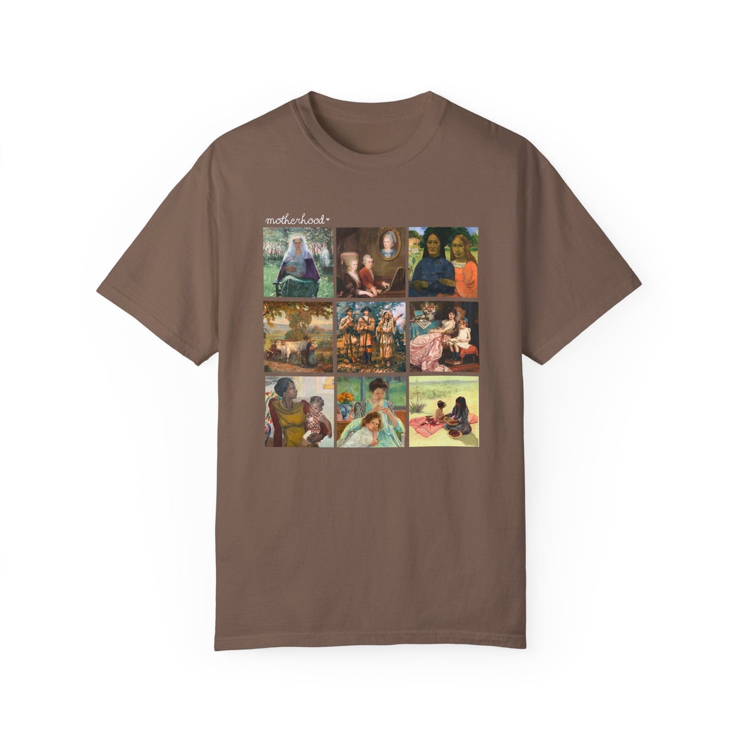 Motherhood Art History Tee Shirt