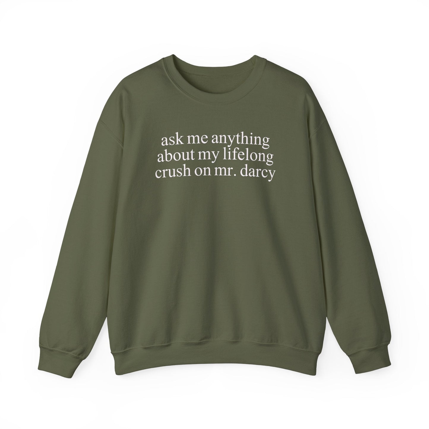 Mr. Darcy Pride and Prejudice Sweatshirt