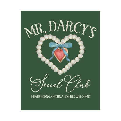 Mr. Darcy's Social Club: Poster Print