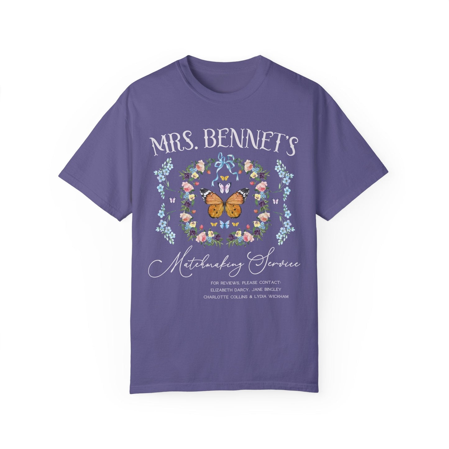 Mrs. Bennet Pride and Prejudice Tee Shirt