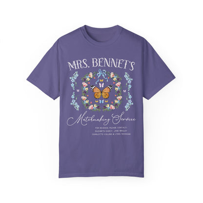 Mrs. Bennet Pride and Prejudice Tee Shirt