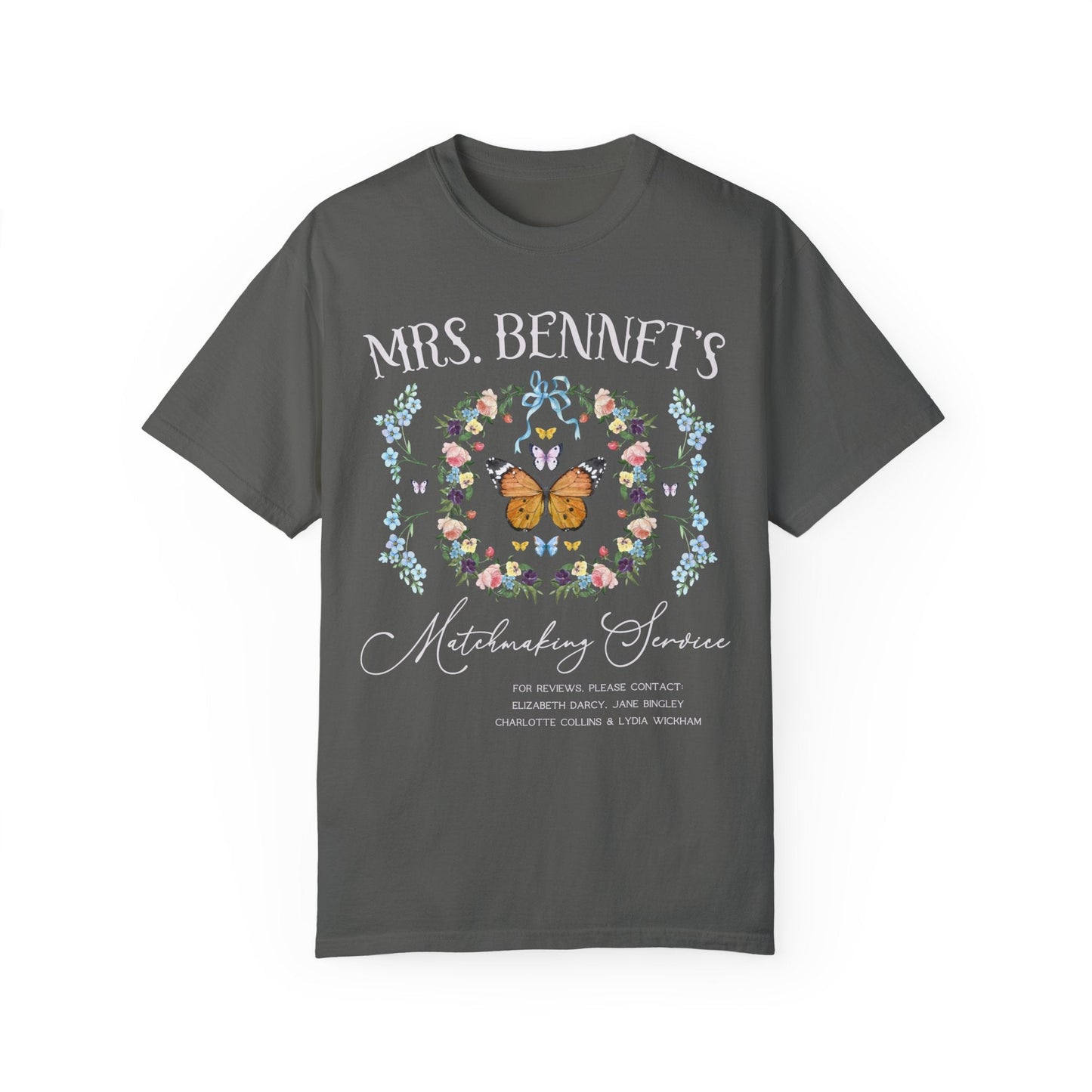 Mrs. Bennet Pride and Prejudice Tee Shirt