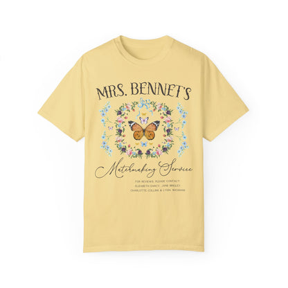 Mrs. Bennet Pride and Prejudice Tee Shirt