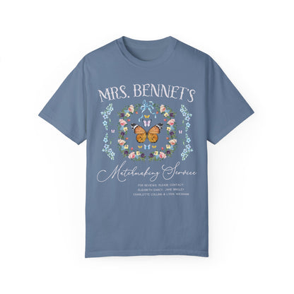 Mrs. Bennet Pride and Prejudice Tee Shirt