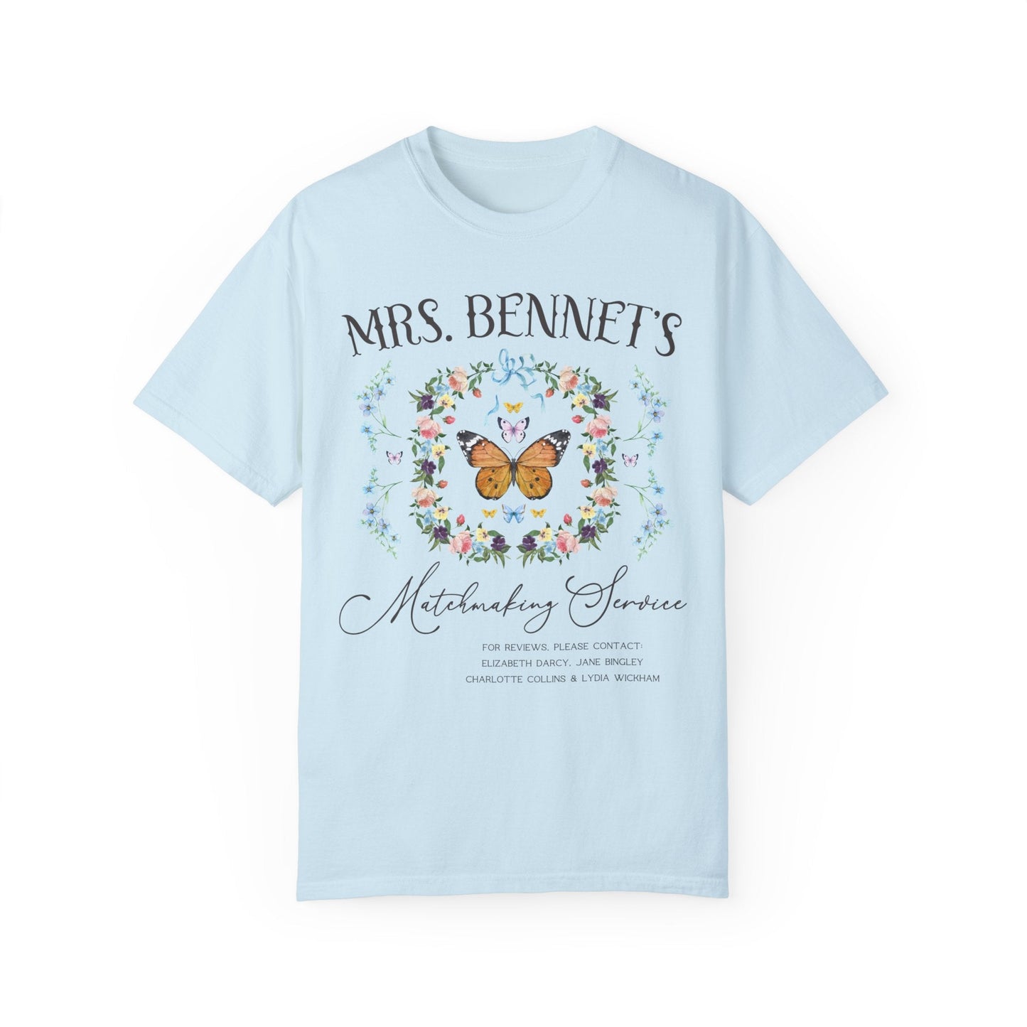 Mrs. Bennet Pride and Prejudice Tee Shirt